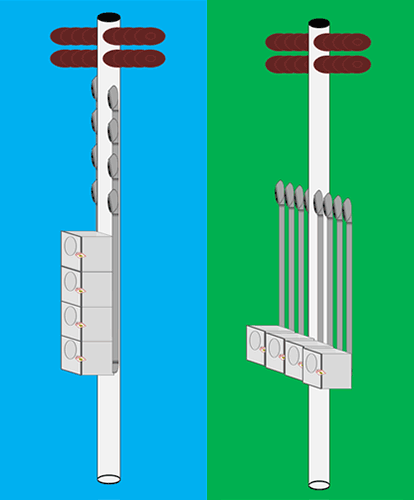 Electric Meter Pole Installation Wiring Diagram And Schematics