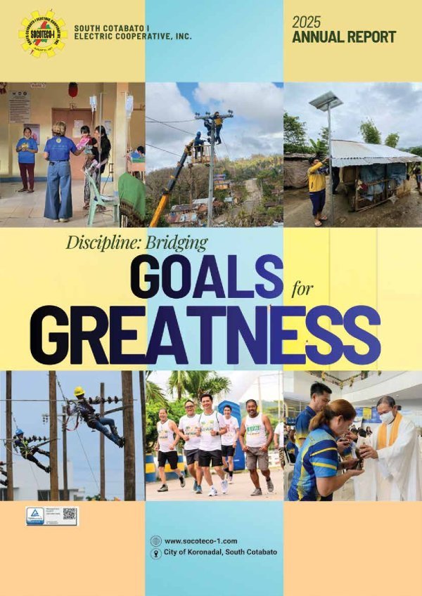 SOCOTECO-I 2025 Annual Report Cover